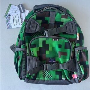 Minecraft backpack new pottery barn kids size small 12x15